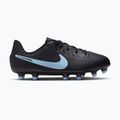 Gyermek futballcipő Nike Tiempo Legend 10 Academy FG/MG fekete/fekete 8