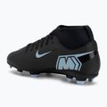 Gyermek futballcipő Nike Mercurial Superfly 10 Club FG/MG fekete/jeges kék 3