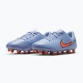 Nike Tiempo Legend 10 Academy FG/MG kék eclipse/fekete gyermek focicipő 3