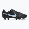 Férfi futballcipő Nike Tiempo Legend 10 Academy SG-Pro fekete/fekete 2