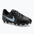 Nike Tiempo Legend 10 Club FG/MG fekete/fekete gyermek focicipő