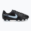 Nike Tiempo Legend 10 Club FG/MG fekete/fekete gyermek focicipő 2