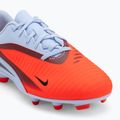 Nike Phantom 6 Low Club MG királyi bordó/piros bíbor/fekete gyermek futballcipő 7