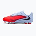 Nike Phantom 6 Low Club MG királyi bordó/piros bíbor/fekete gyermek futballcipő 2