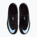 Gyermek focicipő Nike Mercurial Vapor 16 Club FG/MG fekete/jeges kék 13