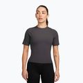 Női póló Nike Zenvy Rib Dri-Fit Thunder Grey/White