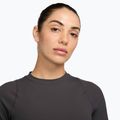 Női póló Nike Zenvy Rib Dri-Fit Thunder Grey/White 3