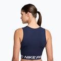 Női edző felső Nike Pro Dri-Fit midnight navy/white 2