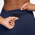 Női Nike One High Waisted 8" Biker rövidnadrág éjfekete tengerészkék 4