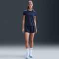 Női edzőpóló Nike One Classic Dri-Fit midnight navy/fehér 7