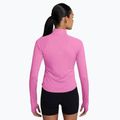 Női Nike Tempo Dri-Fit 1 / 4 Zip futó pulóver játékos rózsaszínű 2