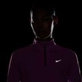 Női Nike Tempo Dri-Fit 1 / 4 Zip futó pulóver játékos rózsaszínű 4