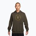 Férfi tenisz pulóver Nike Court Dri-Fit Heritage French Terry Hoodie dark hazel/saffron quartz