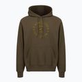Férfi tenisz pulóver Nike Court Dri-Fit Heritage French Terry Hoodie dark hazel/saffron quartz 4