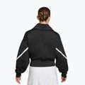 Női tenisz felső Nike Advantage Dri-Fit FZ black/white 2