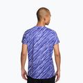 Férfi teniszpóló Nike Court Dri-Fit Victory Print lapis blue/white 2
