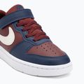 Nike Court Borough Low gyermek cipő Recraft sötét csapat piros/szoft gyöngyház/éjféli tengerészgyöngy 7