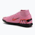 Férfi futballcipő Nike Mercurial Superfly 10 Club TF magic flamingo/fekete/teljes bíbor 3