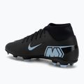 Férfi futballcipő Nike Mercurial Superfly 10 Club FG/MG fekete/jégkék 3