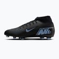 Férfi futballcipő Nike Mercurial Superfly 10 Club FG/MG fekete/jégkék 2