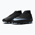 Férfi futballcipő Nike Mercurial Superfly 10 Club FG/MG fekete/jégkék 3