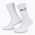 Zokni Nike Jordan Everyday Crew 1 pár white/black/university red