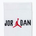 Zokni Nike Jordan Everyday Crew 1 pár white/black/university red 4