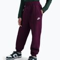 Gyerek melegítőnadrág Nike Sportswear Club Fleece burgundy/burgundy/white