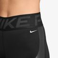 Női Nike Pro Sculpt High Waisted 5" Biker rövidnadrág fekete/antracit/fehér 4