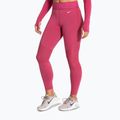 Női edzőleggings Nike Pro High-Waisted sweet beet/white 4