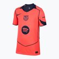 Gyerek focimez Nike FC Barcelona 2025/26 Stadium Third Jr bright mango/midnight navy/midnight navy