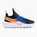 Nike Flex Runner 4 éjfekete tengerészkék/teljesen narancssárga/királyi gyermekcipő 2