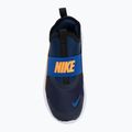 Nike Flex Runner 4 éjfekete tengerészkék/teljesen narancssárga/királyi gyermekcipő 5