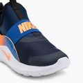Nike Flex Runner 4 éjfekete tengerészkék/teljesen narancssárga/királyi gyermekcipő 7