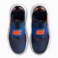 Nike Flex Runner 4 éjfekete tengerészkék/teljesen narancssárga/királyi gyermekcipő 3