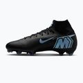Férfi futballcipő Nike Mercurial Superfly 10 Pro FG fekete/jégkék 2