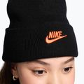 Gyerek téli sapka Nike Peak black/safety orange 5