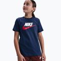 Gyerek póló Nike Sportswear midnight navy/white