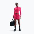 Női hosszú ujjú Nike One Fitted Dri-Fit 1/4 Zip Mid Layer rush pink/white 2
