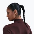 Női edzőfelső Nike One Fitted Dri-Fit Full-Zip burgundy crush/white 5