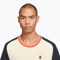 Férfi teniszpóló Nike Court Heritage sail/dark obsidian 3
