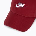 Baseballsapka Nike Club Unstructured Futura Wash team crimson/white 3