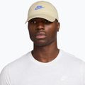 Baseball sapka Nike Club Unstructured Futura Wash light khaki/sapphire