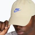 Baseball sapka Nike Club Unstructured Futura Wash light khaki/sapphire 4