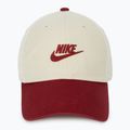 Baseball sapka Nike Club Unstructured Futura Wash light khaki/team crimson/team crimson 2