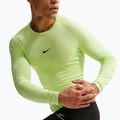 Férfi edző hosszú ujjú póló Nike Pro Dri-Fit Tight Fitness light liquid lime/black 5