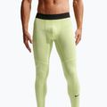 Férfi edzésleggings Nike Pro Dri-Fit Tight Fitness light liquid lime/black