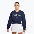 Női pulóver Nike Court Collection French Terry Crew Neck midnight navy/sail