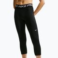 Női leggingsek Nike Pro Mid-Rise Crop black/white