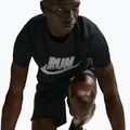 Férfi futópóló Nike Miler Dri-Fit UV black/white 5